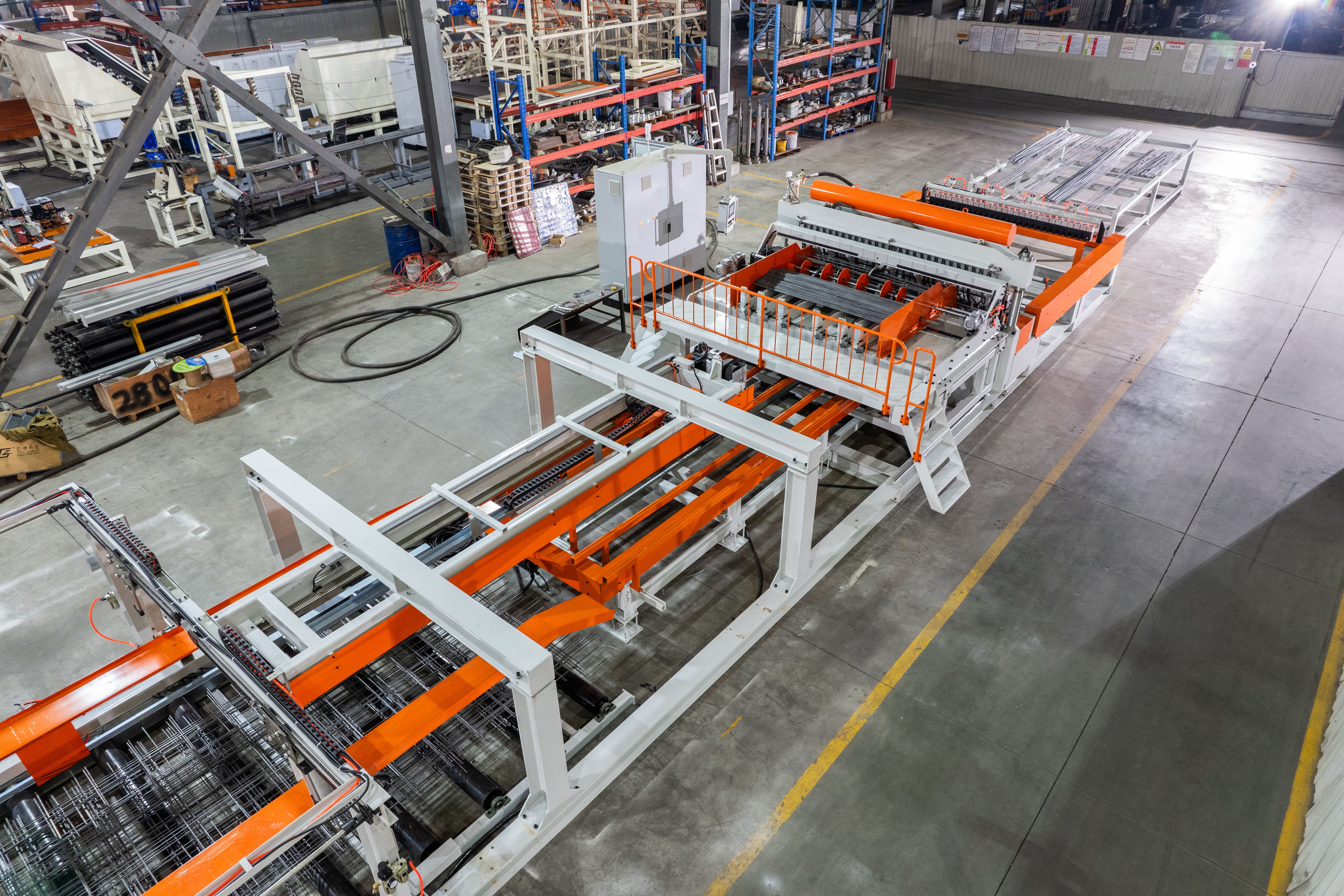 Xinzhou automated welding manufacturing workshop