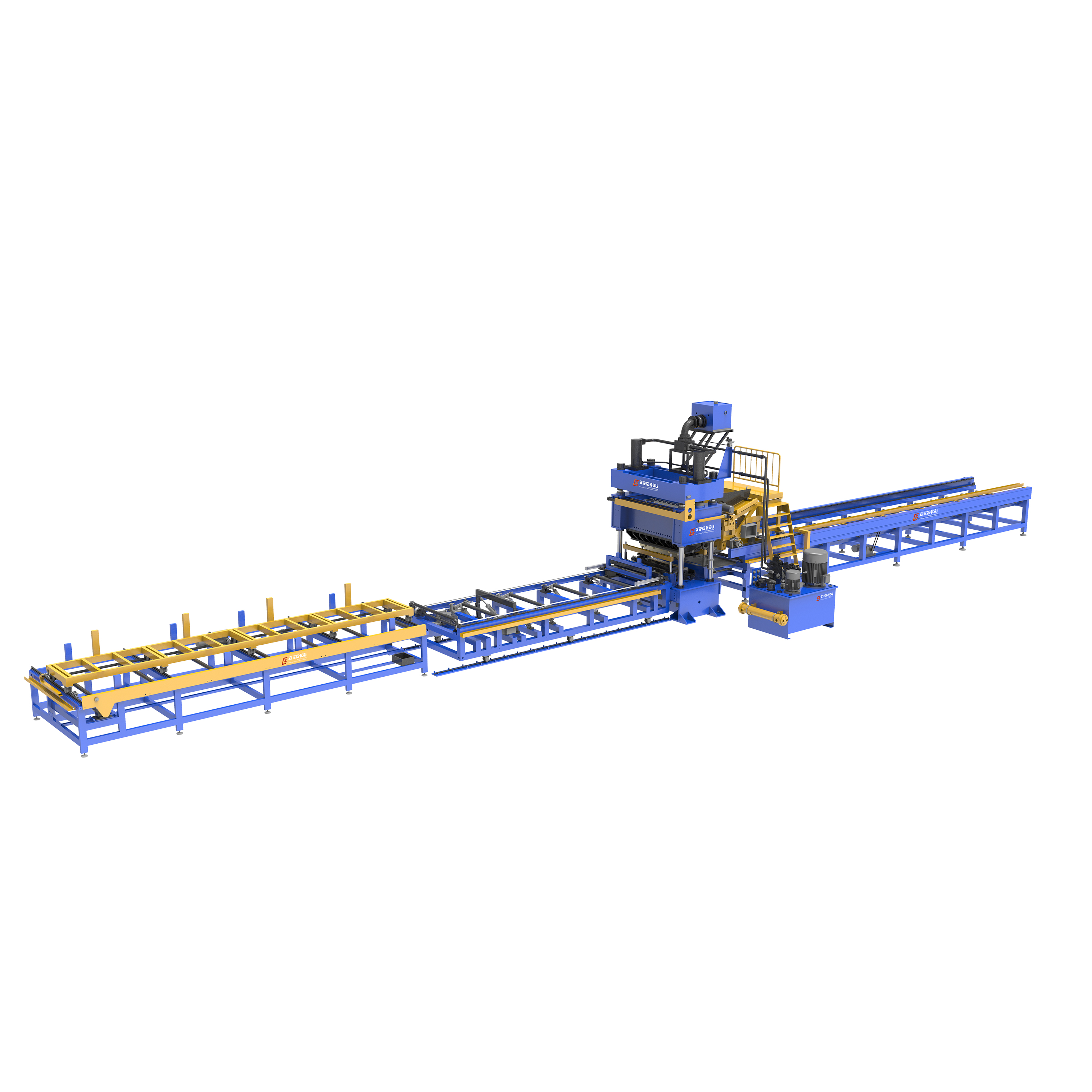 Steel grating welding machine