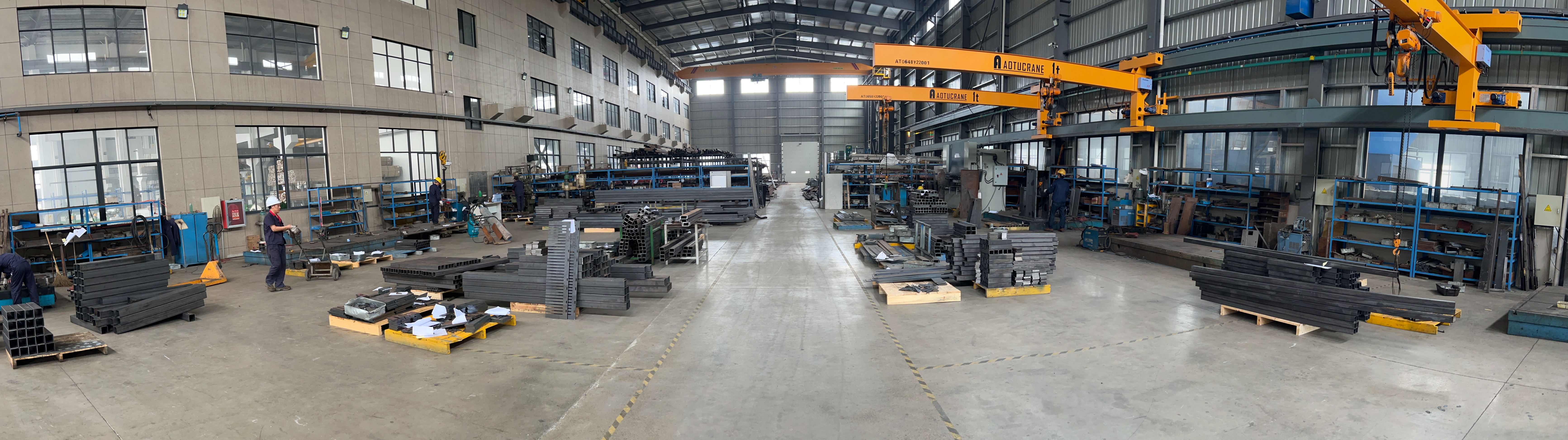 Steel grating welding line commissioning project