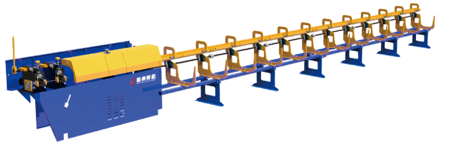 Intelligent straightening and cutting machine